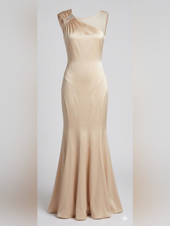 BCBG Dresses & Skirts - BCBG PARIS 100% SILK GOWN SZ 10